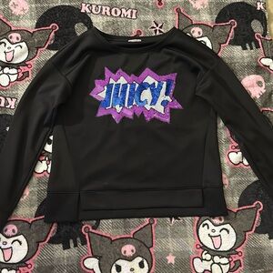 Juicy Couture Sequin Crewneck